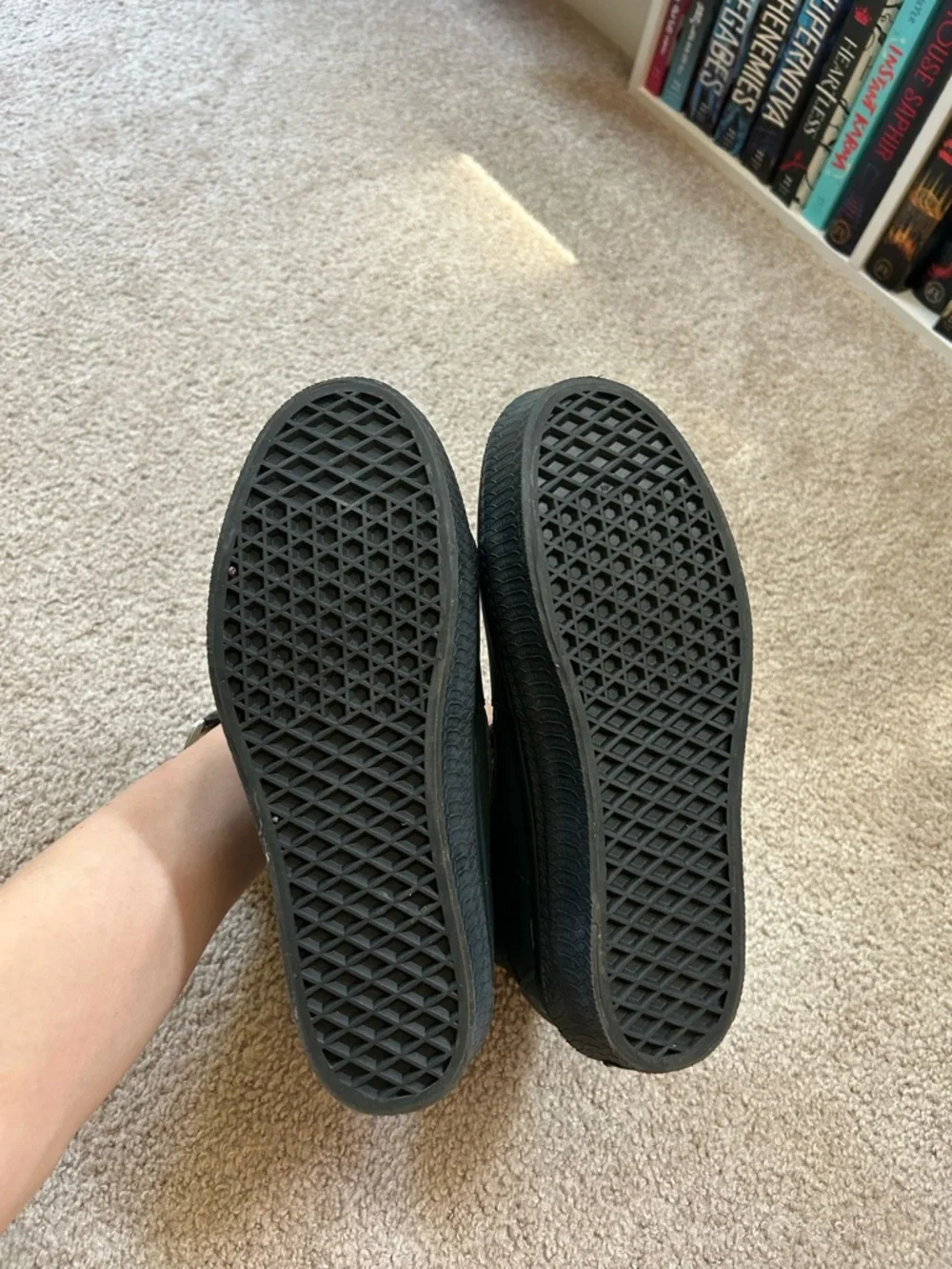 Harry Potter Death Eater Platform Old Skool Vans size 8 men's/9.5 women's
